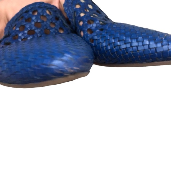 SAM ELDMAN Blue netted mules - Picture 7 of 15